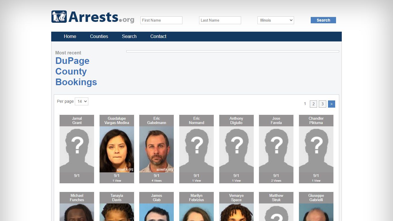 DuPage County Arrests and Inmate Search